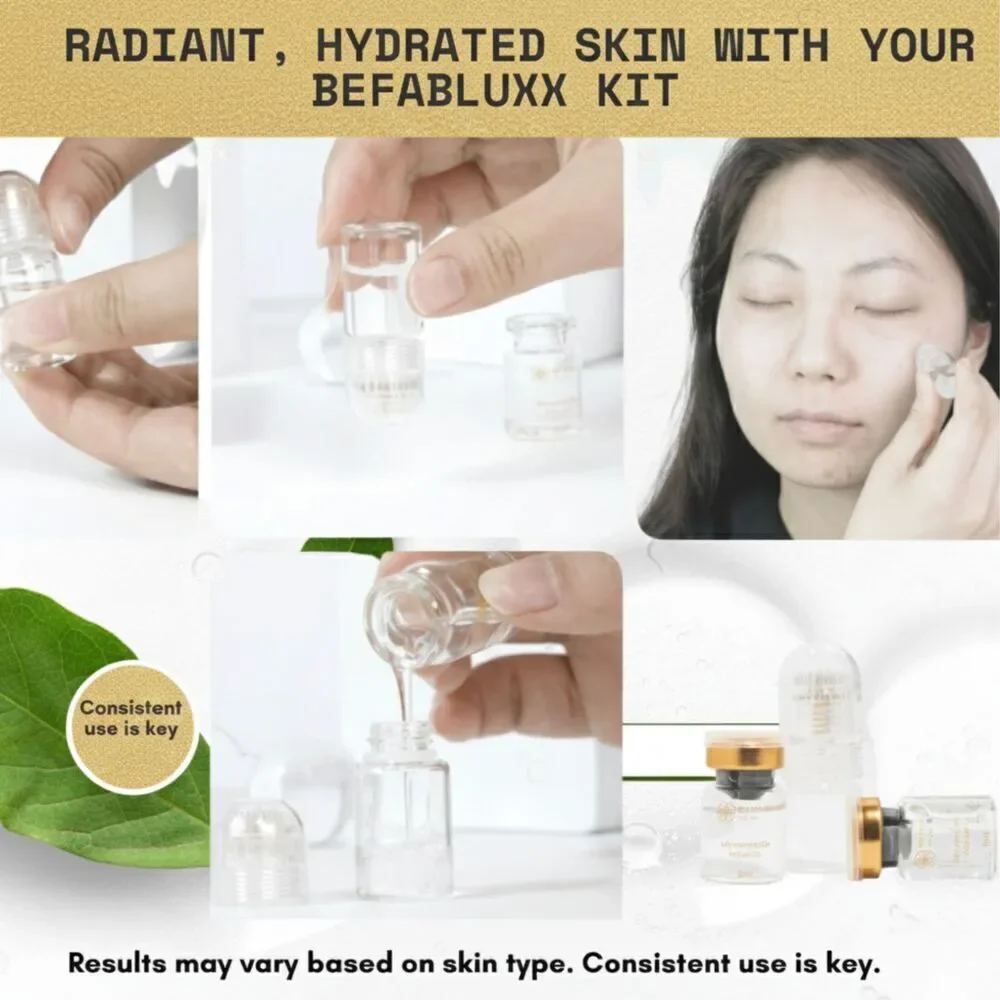 BeFabLuxx Micro-Infusion Facial System 0.25mm At-Home Serum Kit
